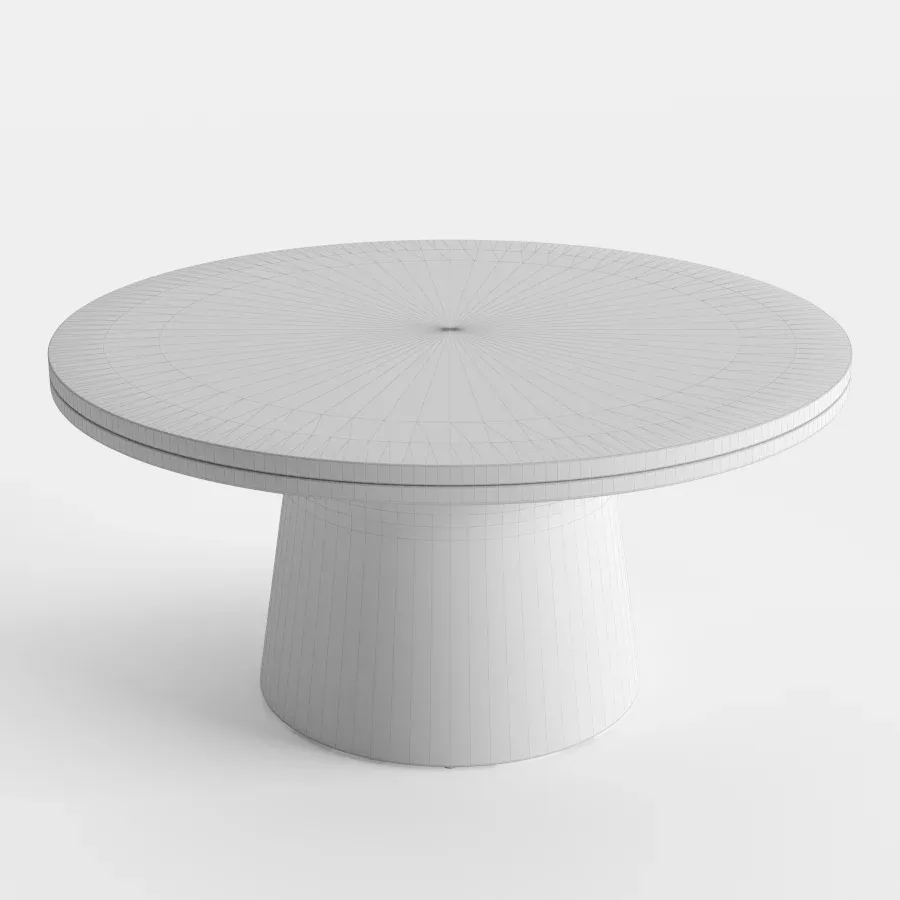 West Elm Pedestal Coffee Table