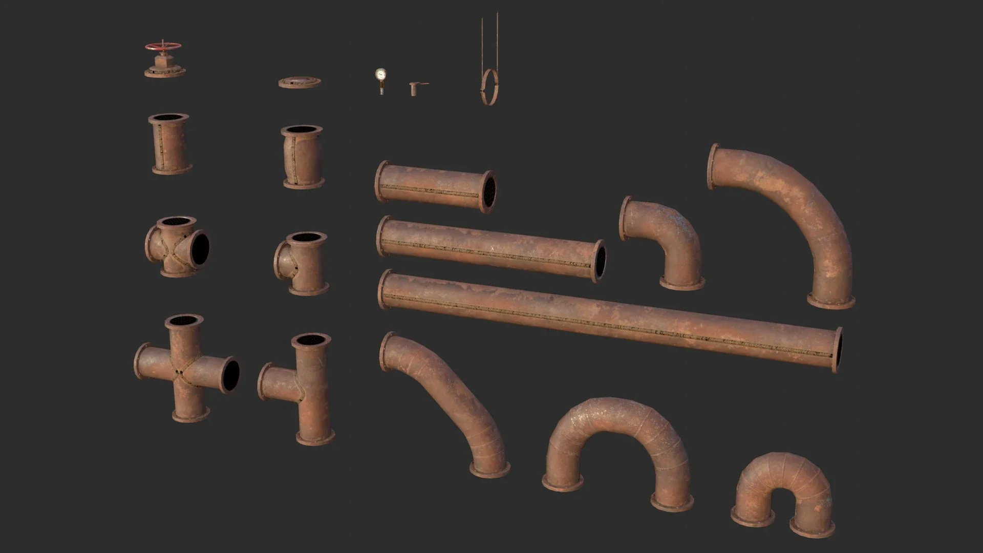Rusted Pipes Modular