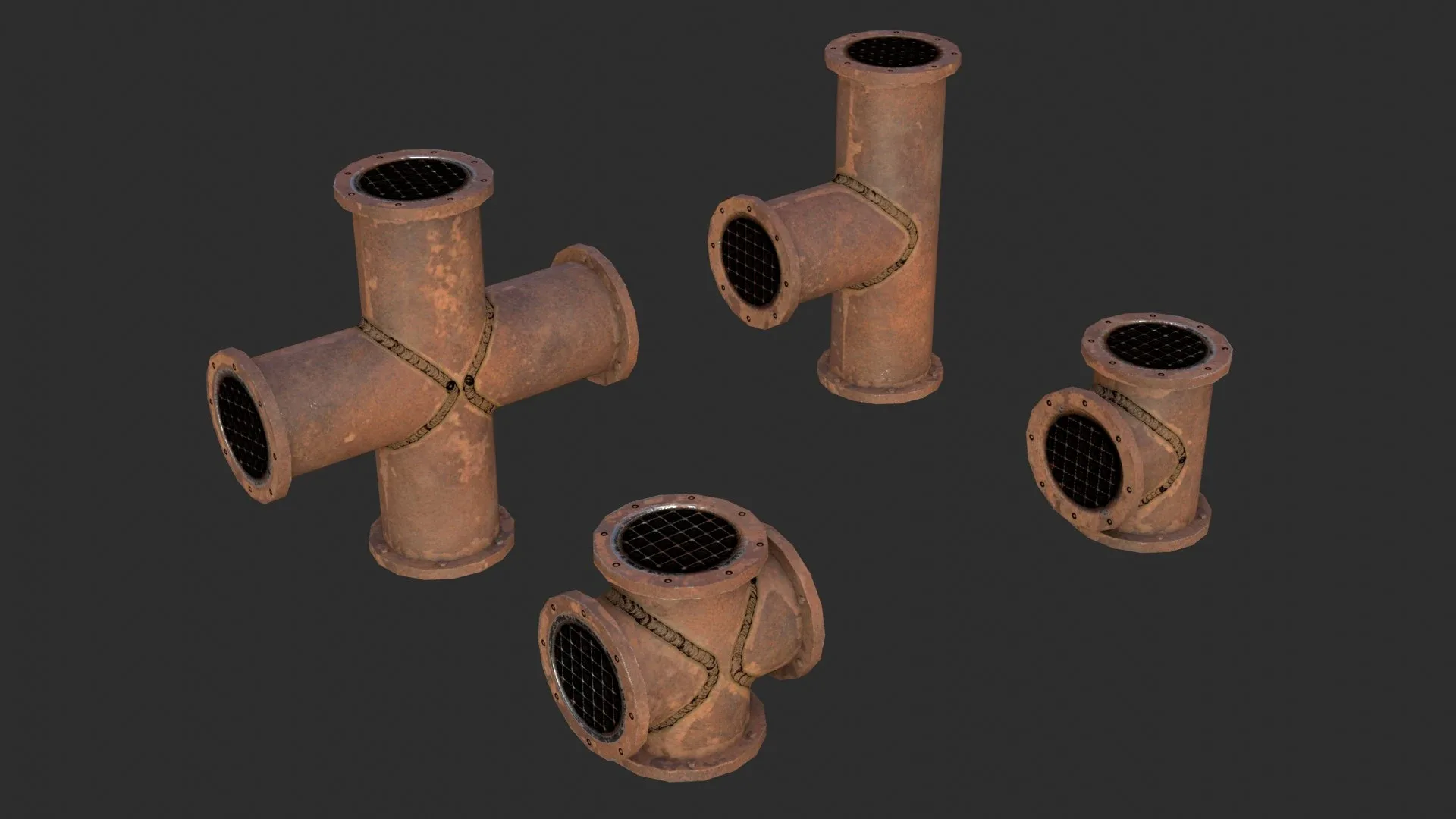 Rusted Pipes Modular