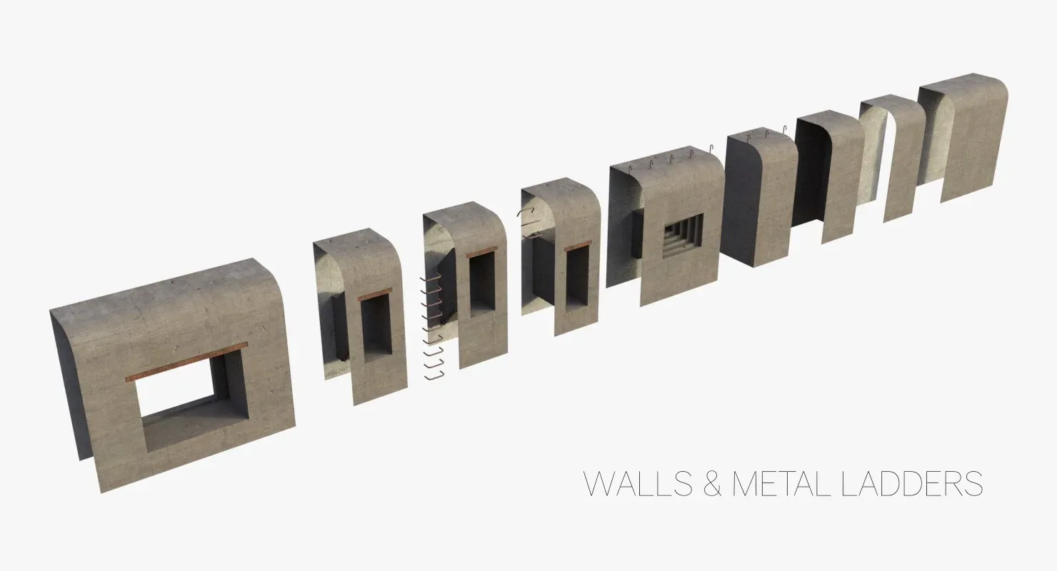 Modular Bunker WWII Kitbash