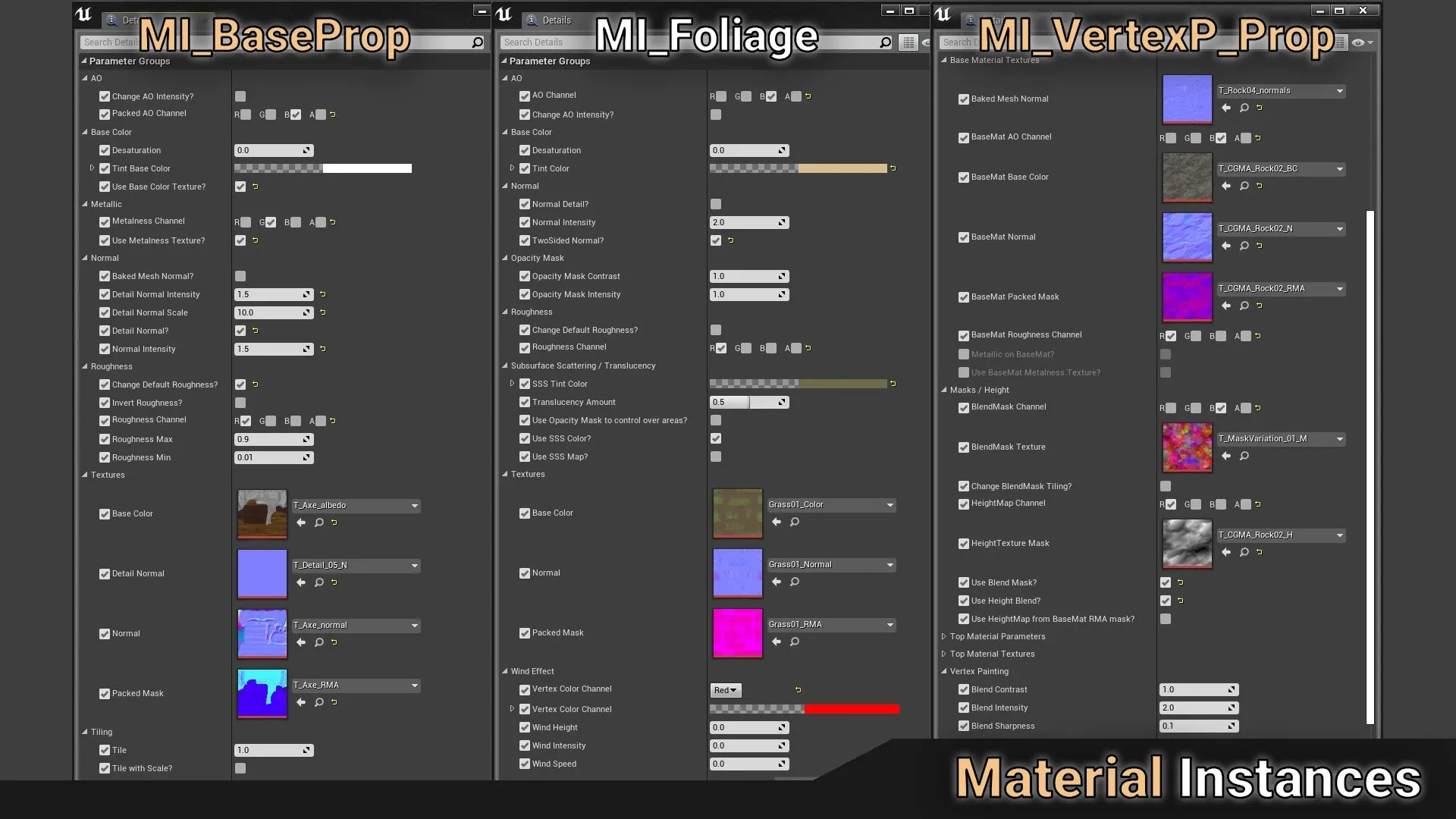 Unreal Engine 4 - Useful Master Materials V1.1