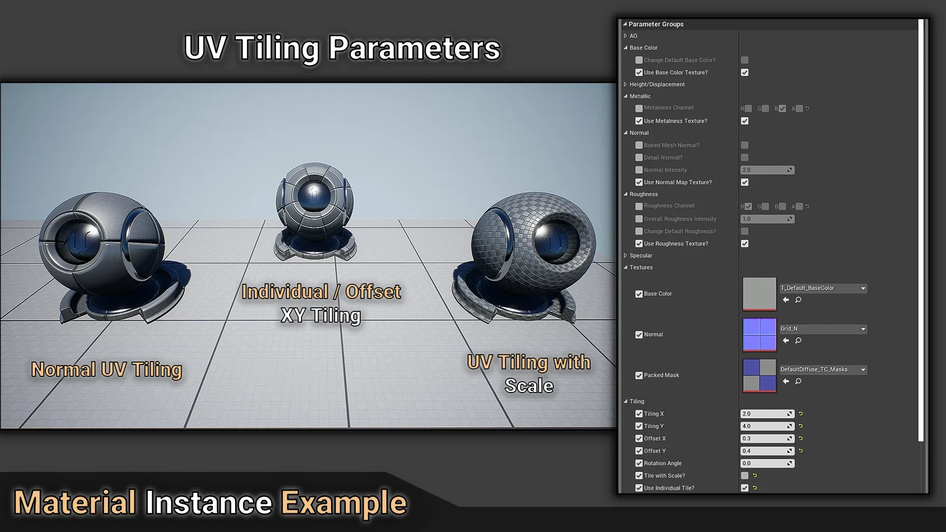 Unreal Engine 4 - Useful Master Materials V1.1