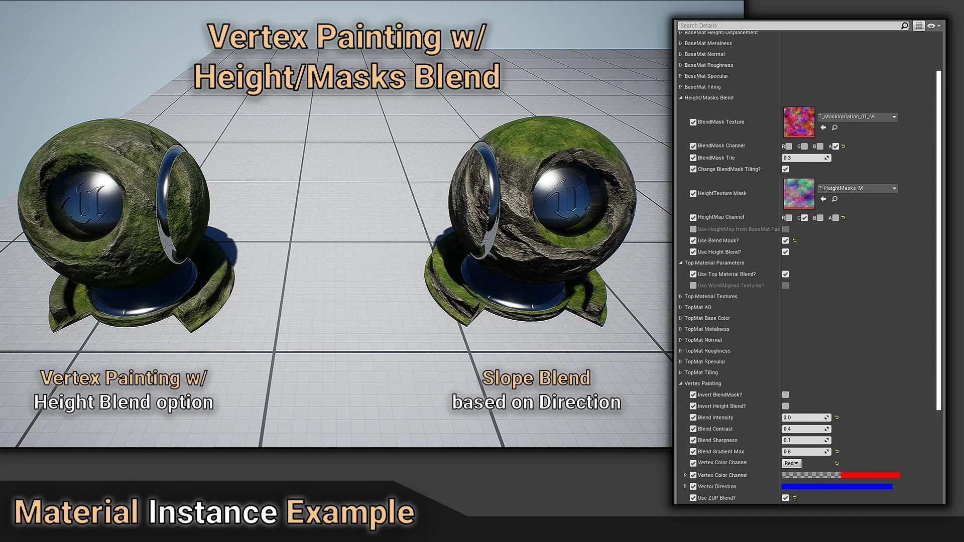 Unreal Engine 4 - Useful Master Materials V1.1