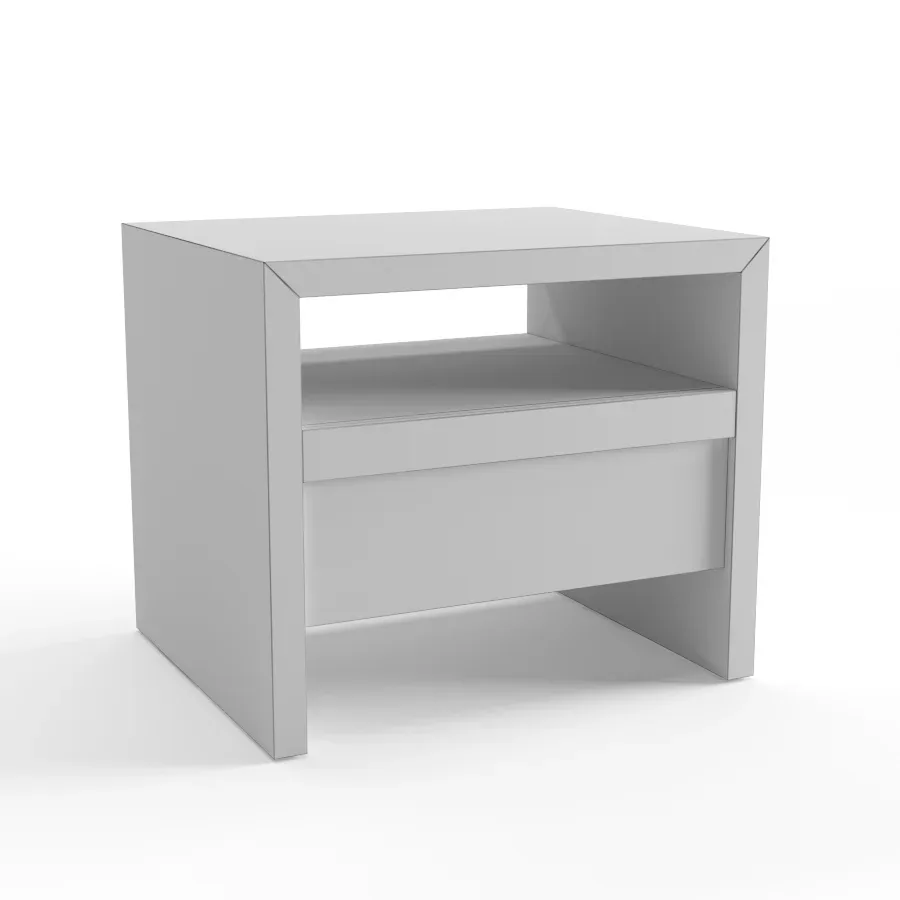 Crate & Barrel Atlas Nightstand FlippedNormals