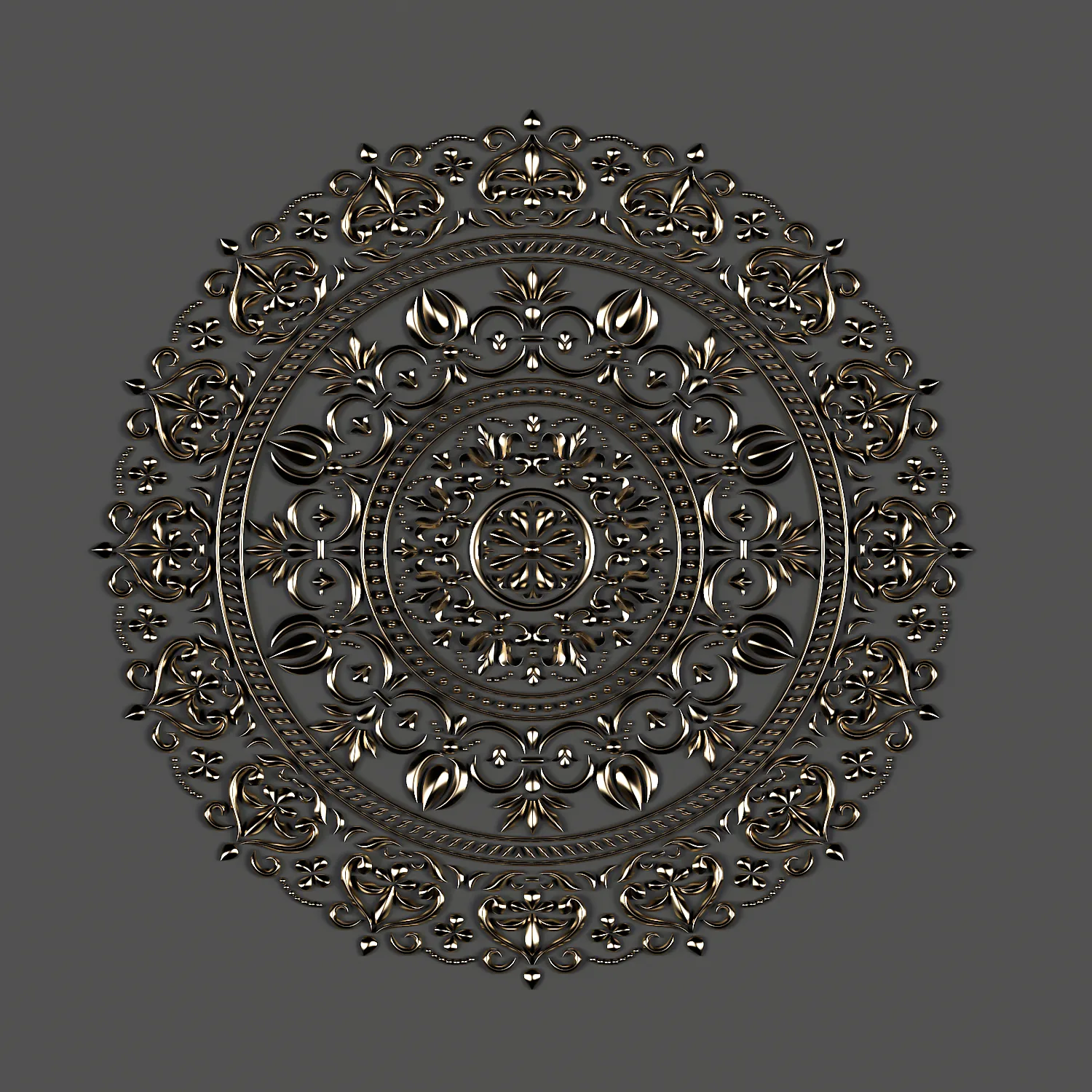 5 Ornamental Mandala Brush and Alpha