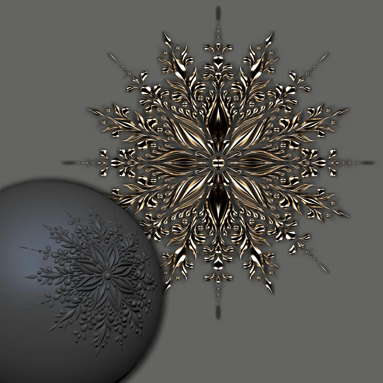 5 Ornamental Mandala Brush and Alpha