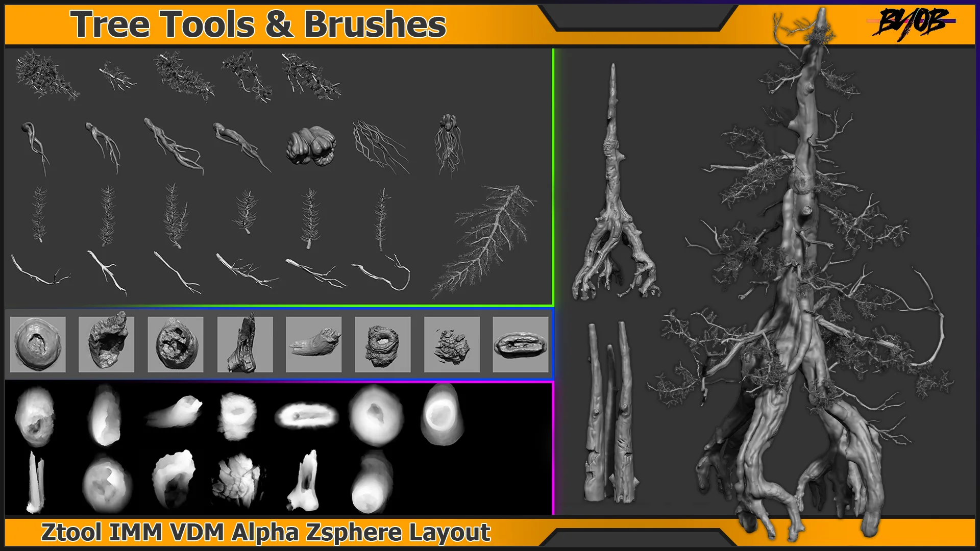 Tree Tools & Brushes