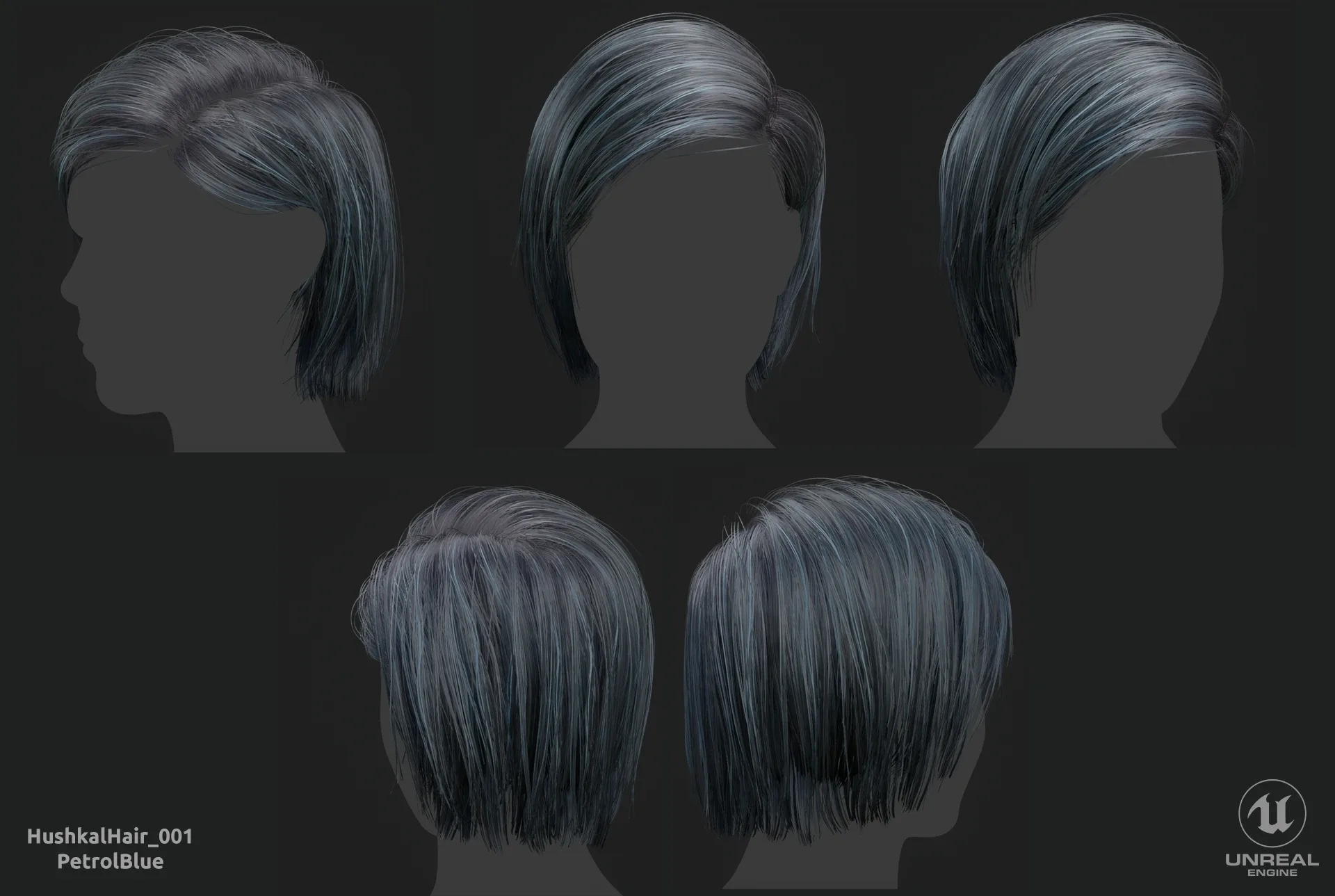 Real Time Hair 001