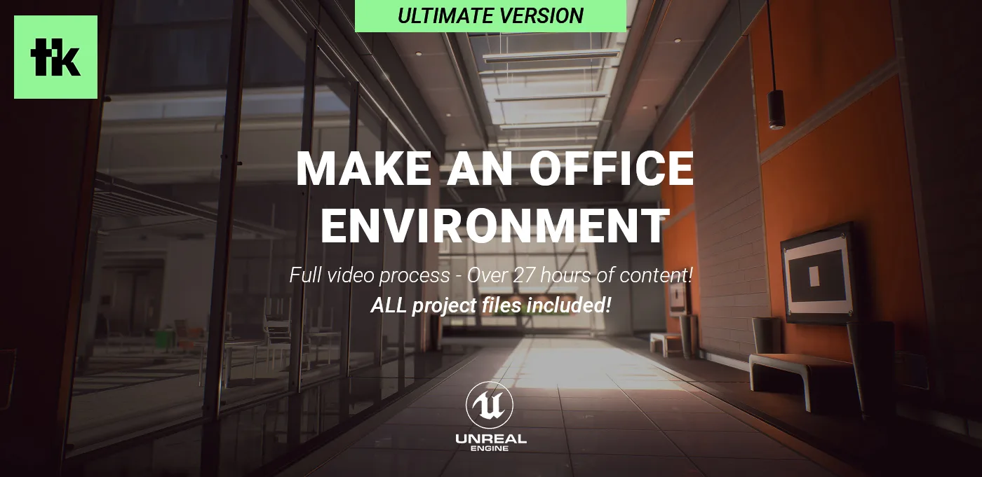 Make an Office Environment in Unreal 4