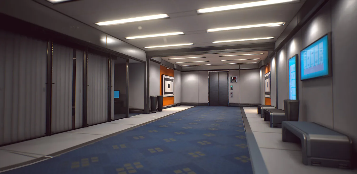 Make an Office Environment in Unreal 4