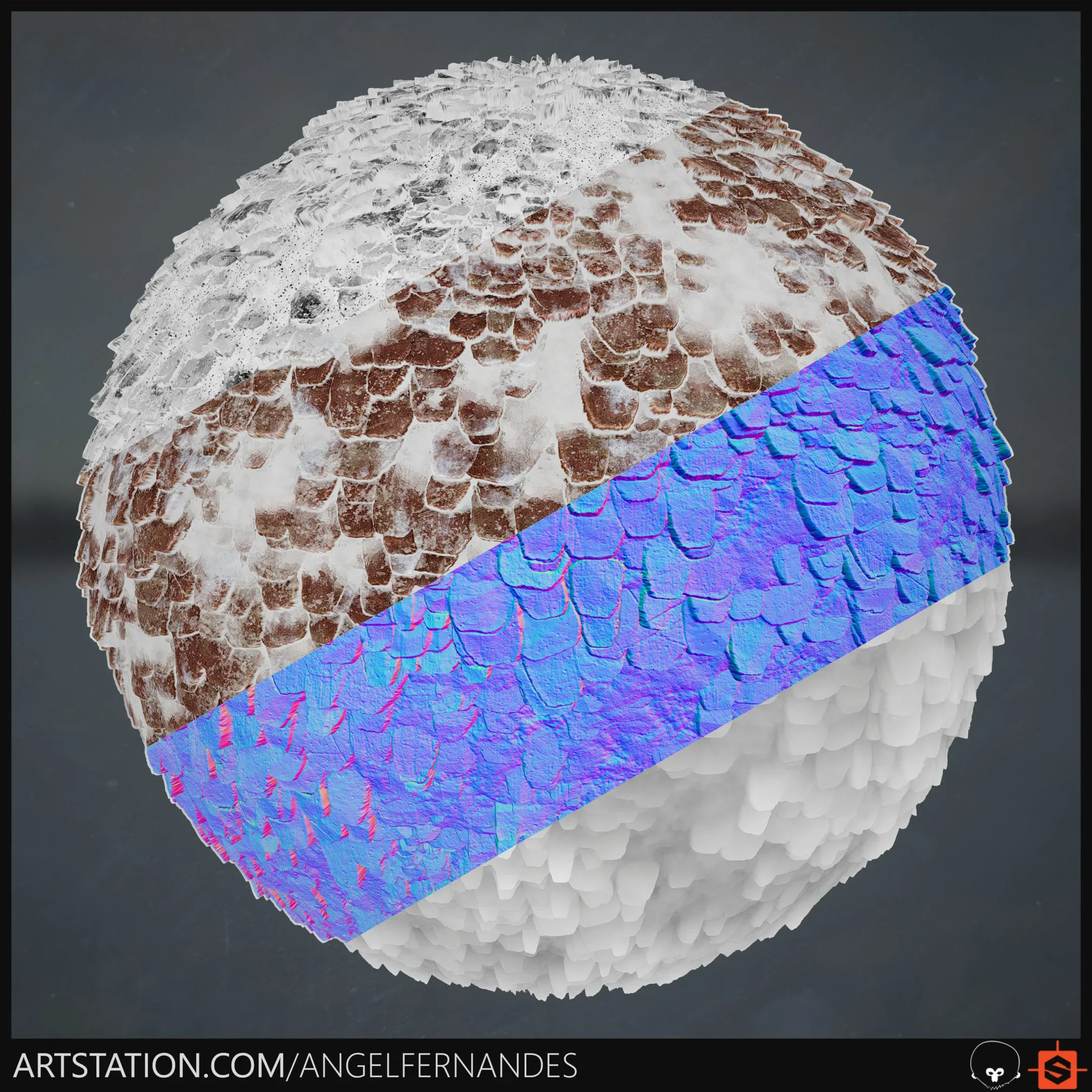 Tree Bark Material - Substance Designer