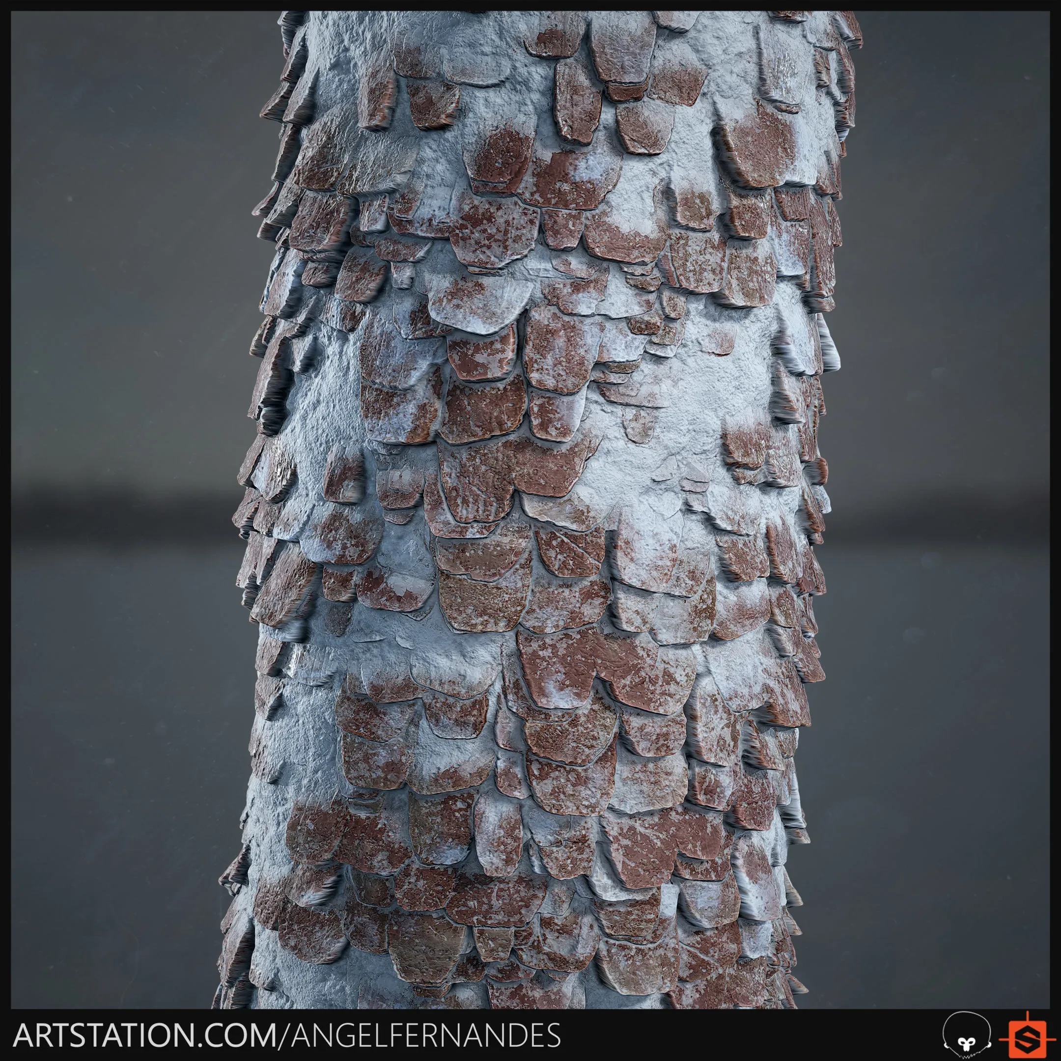 Tree Bark Material - Substance Designer