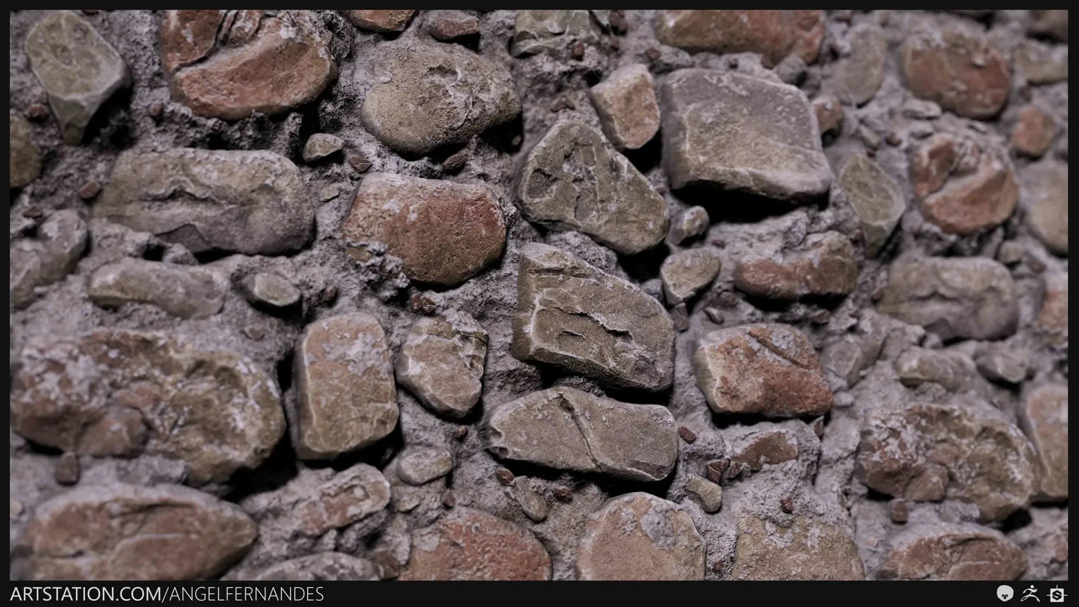 Stone Wall - Substance Designer & ZBrush