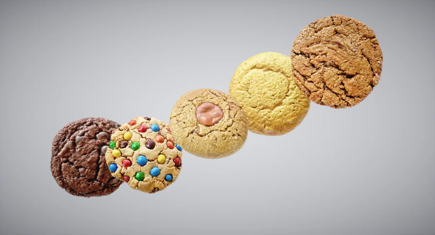 Cookies 3D Model