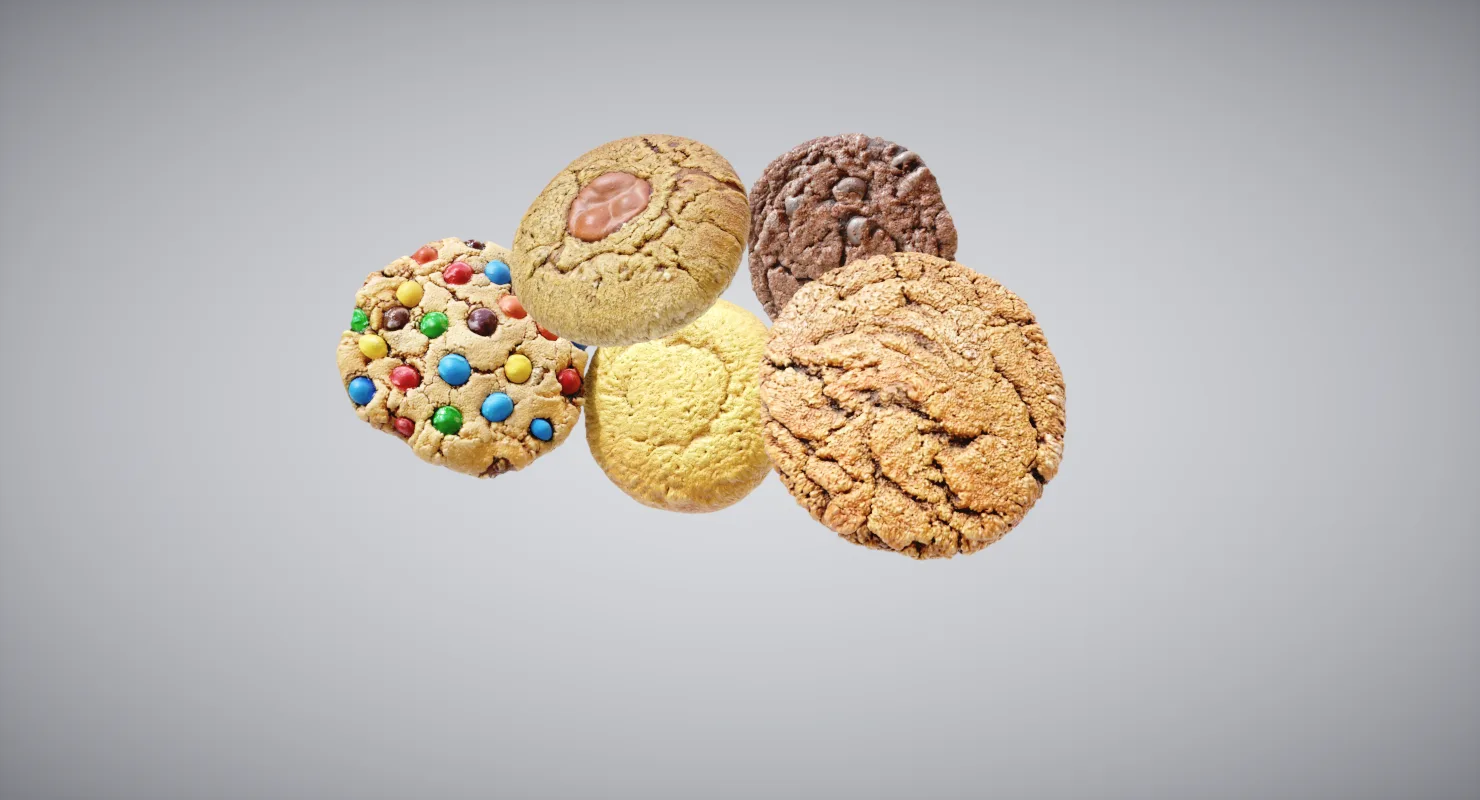 Cookies 3D Model