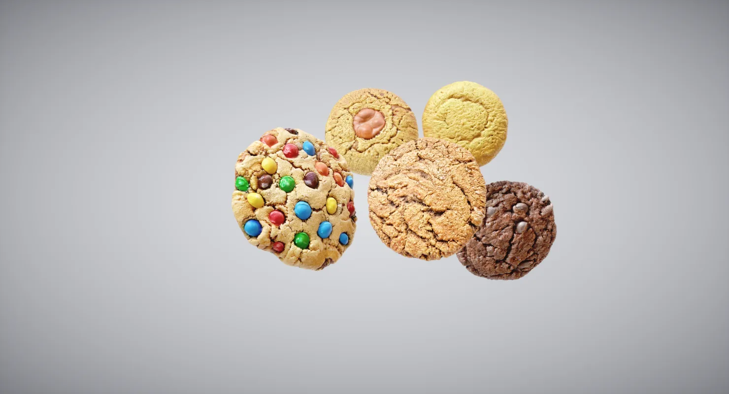 Cookies 3D Model