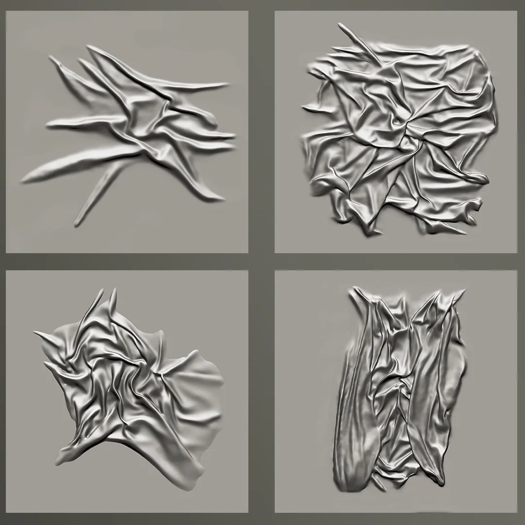 Zbrush – Wrinkles Brushes Vol.1
