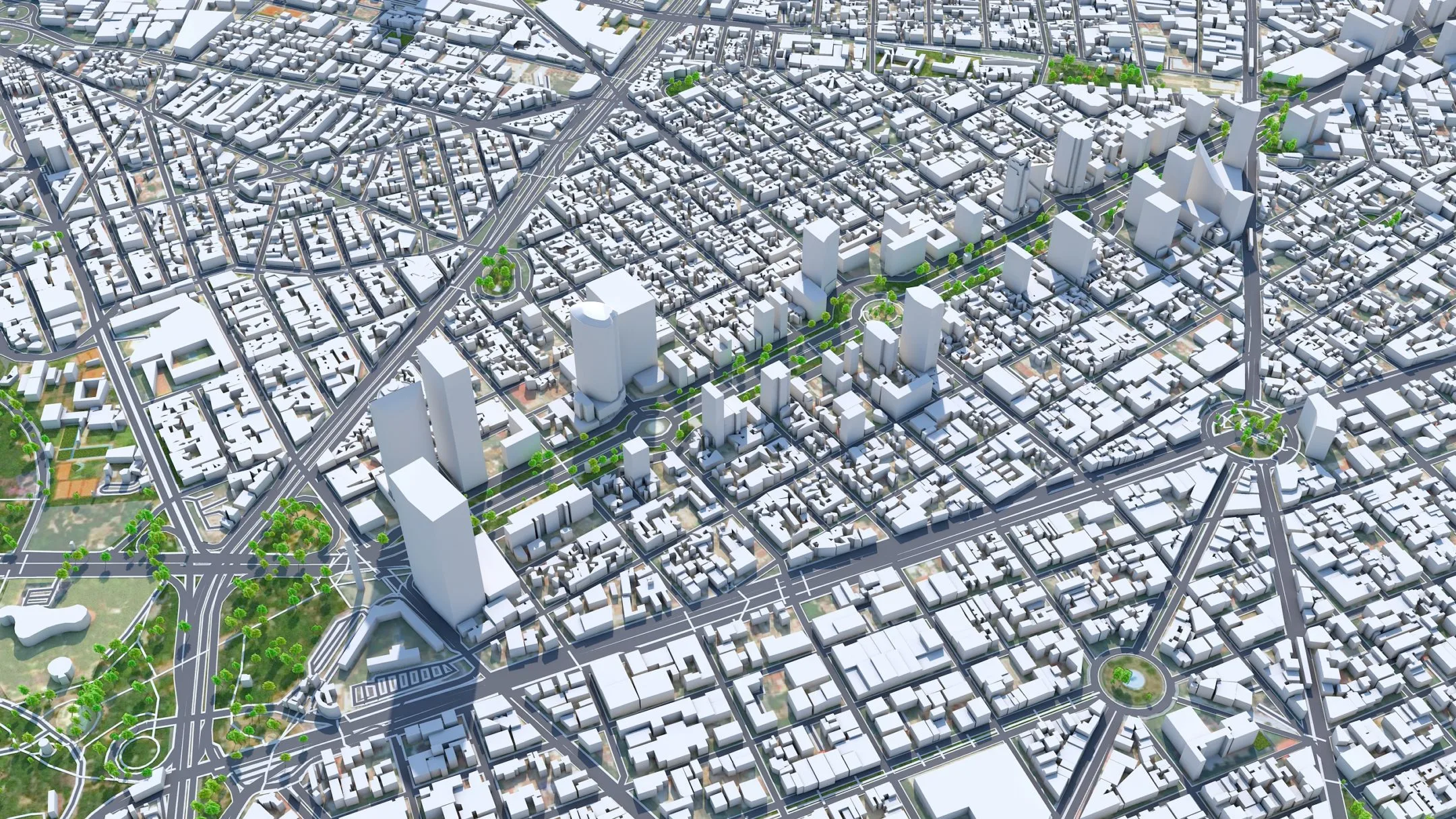 Mexico City 3D Model 50km