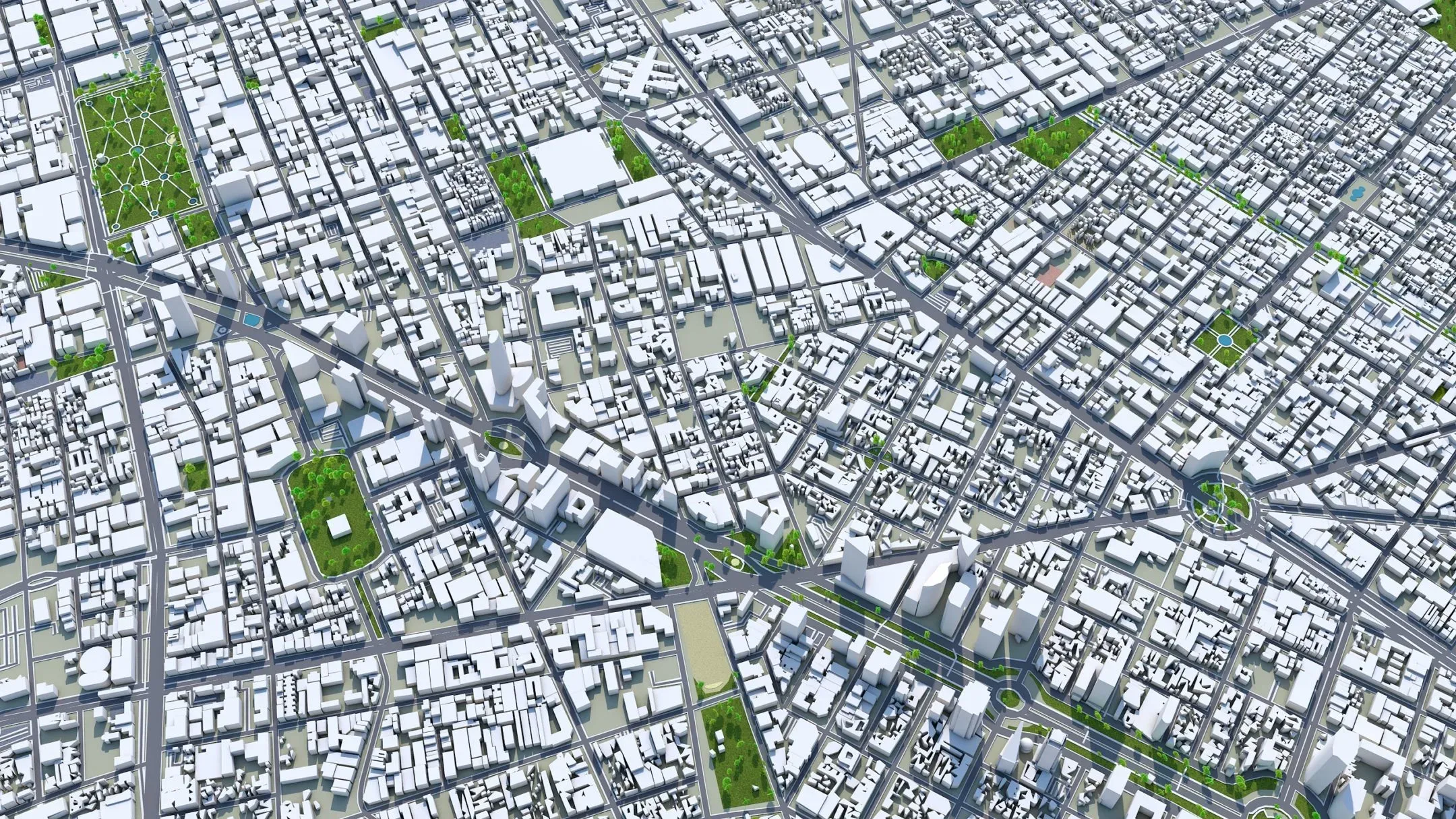 Mexico City 3D Model 50km