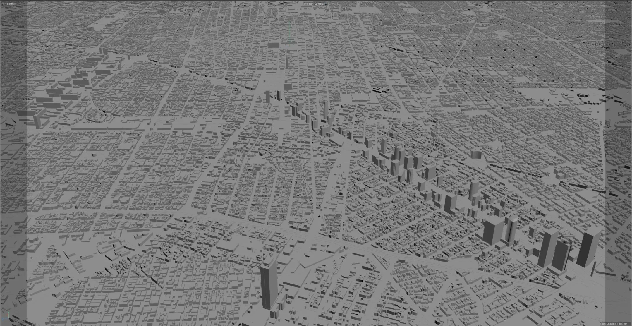 Mexico City 3D Model 50km