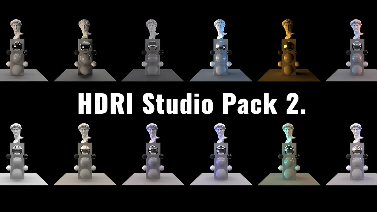 HDRI Studio Lighting Pack 2