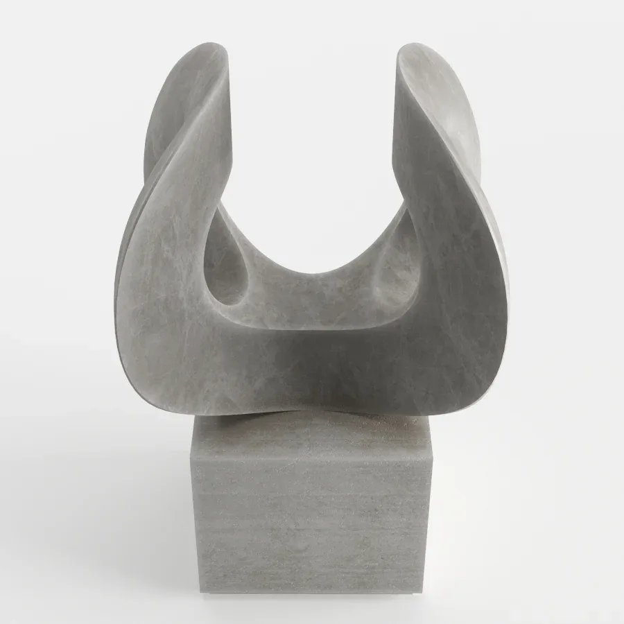 Modern Decorative Abstract Stone Art Sculpture 07