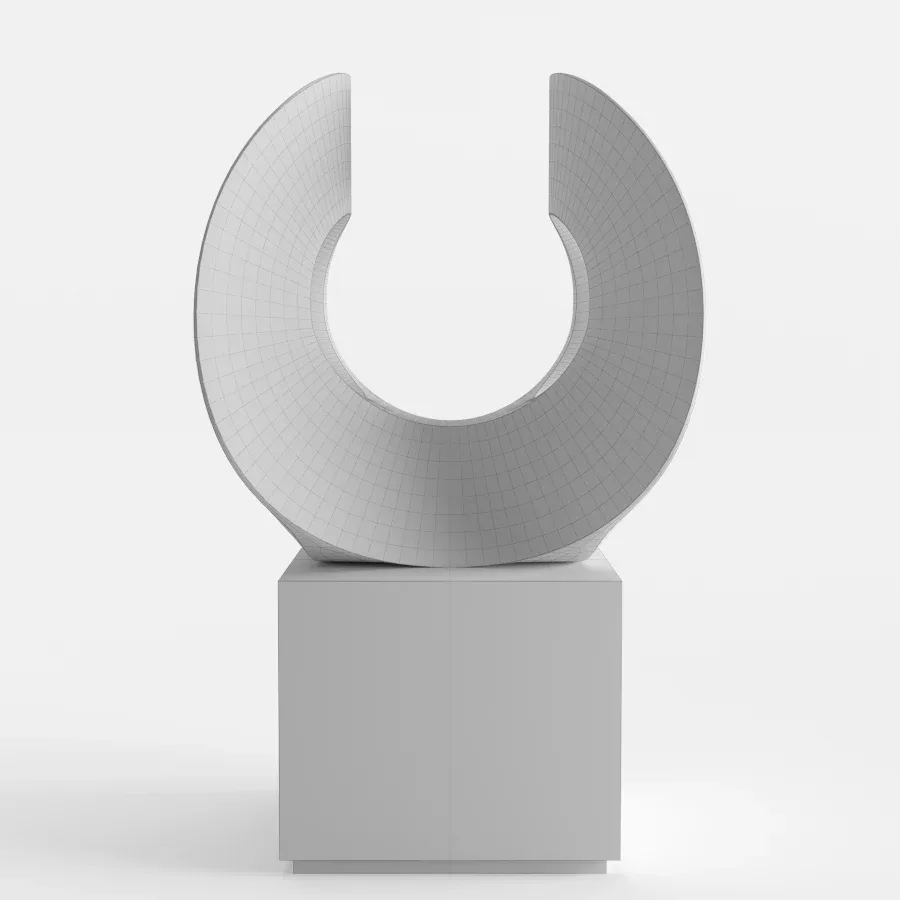 Modern Decorative Abstract Stone Art Sculpture 07