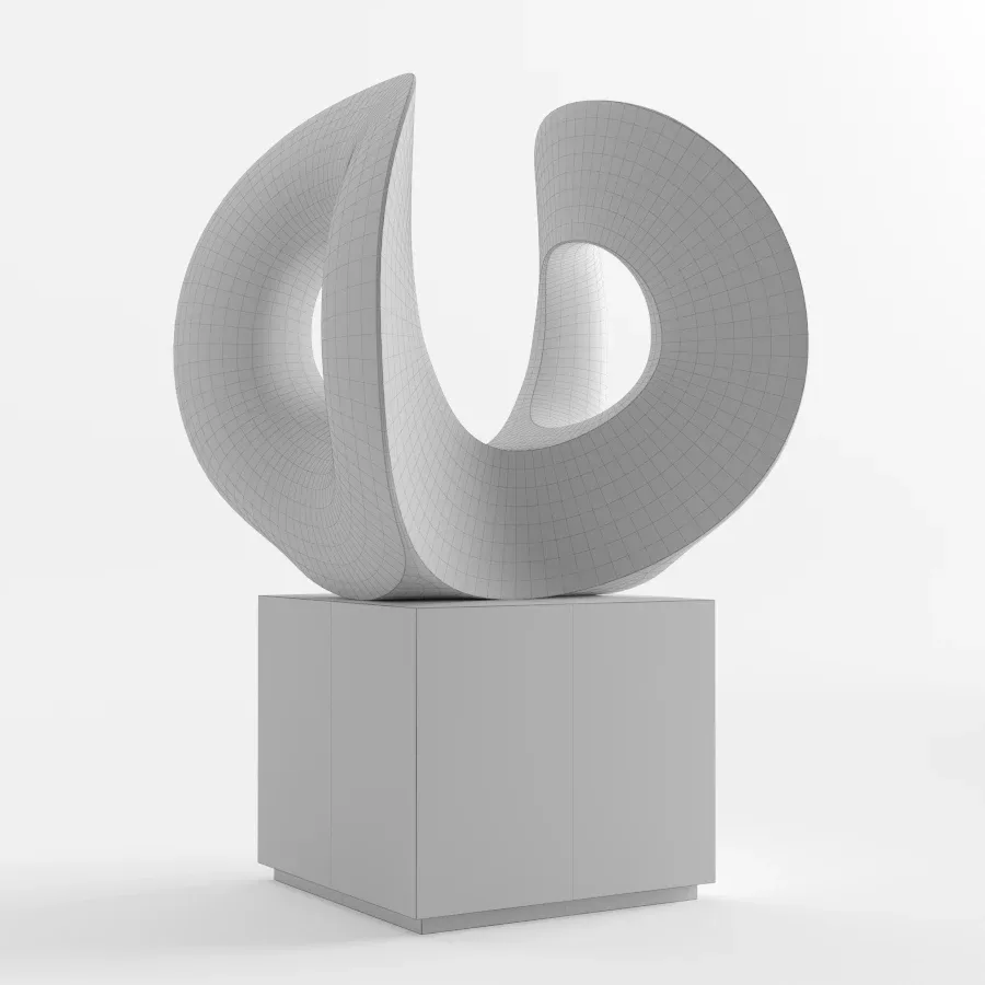 Modern Decorative Abstract Stone Art Sculpture 07