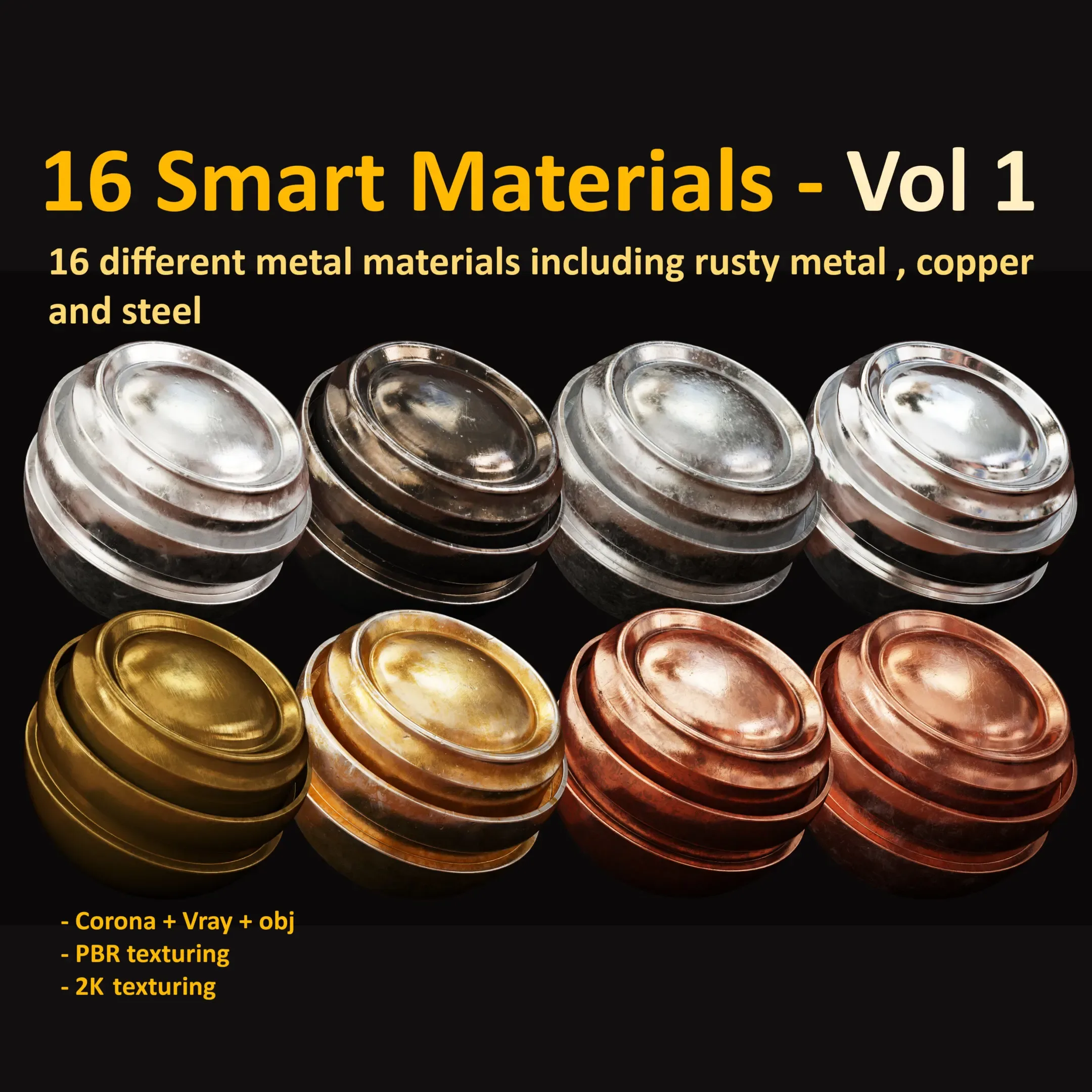 16 Smart Materials - Vol. 1