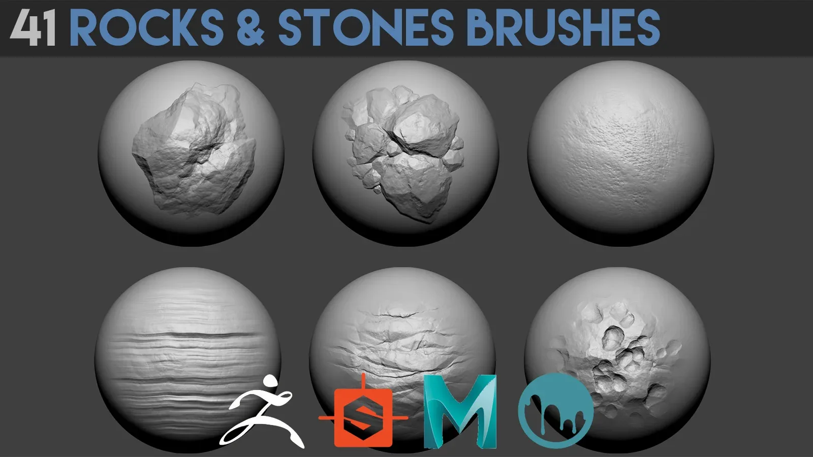 Rock & Stone Brushes