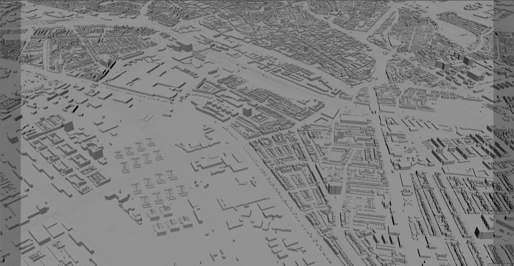 Utrecht City Netherlands 3D Model 50km