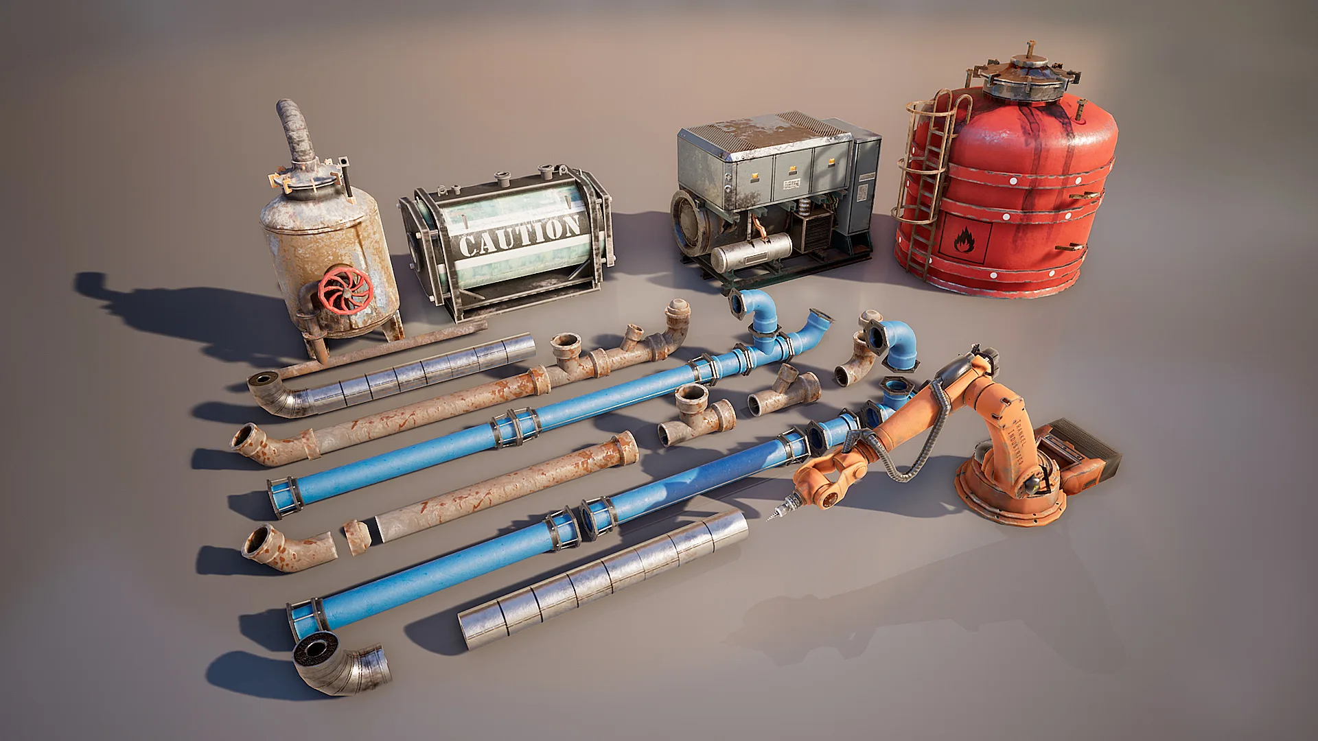 Industrial Props Set