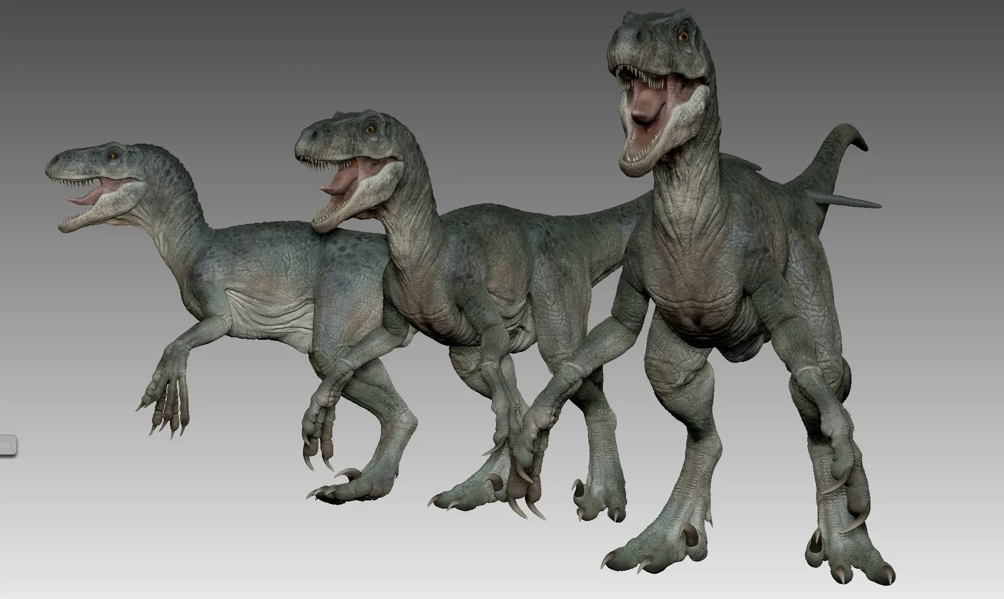 Movie Style Velociraptor