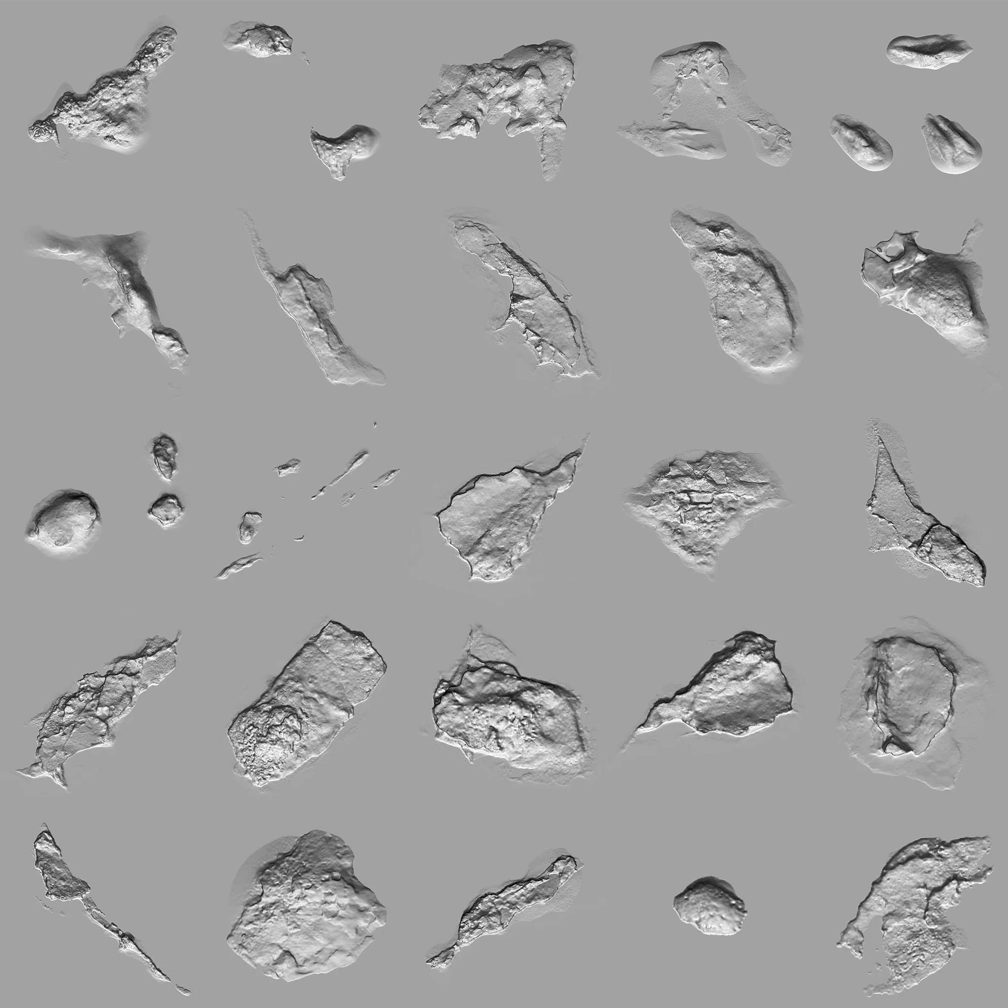Zbrush - Stone Cracks Vol.1