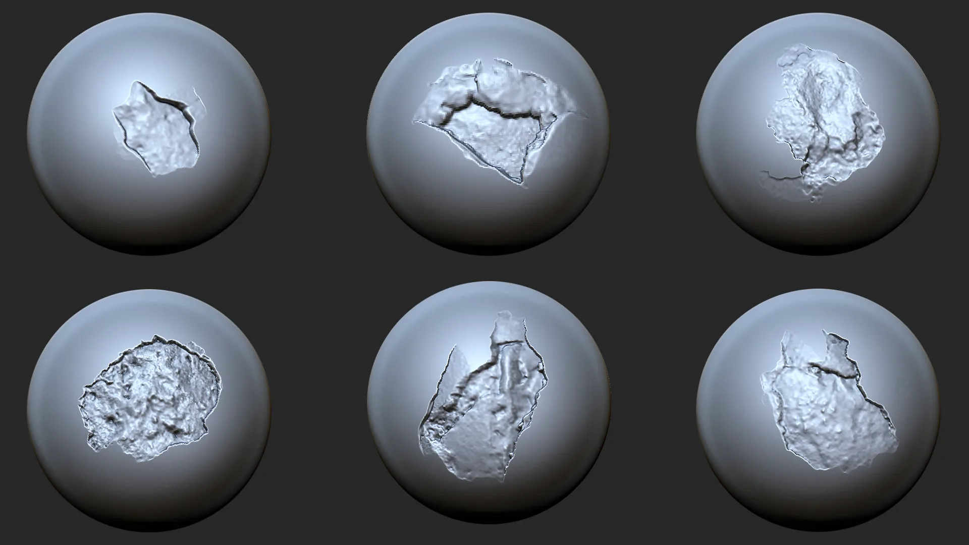 Zbrush - Stone Cracks Vol. 3