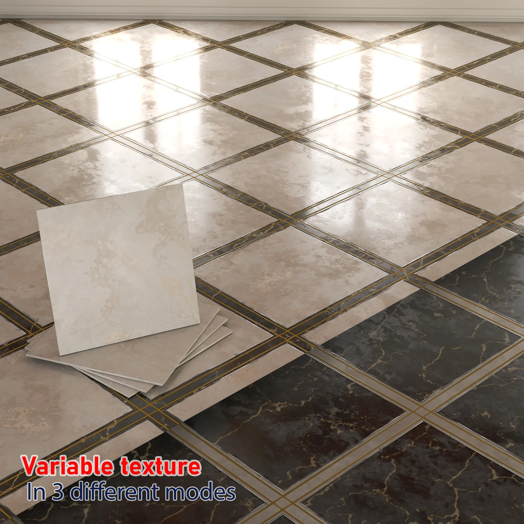 Tiled Marble - Variable