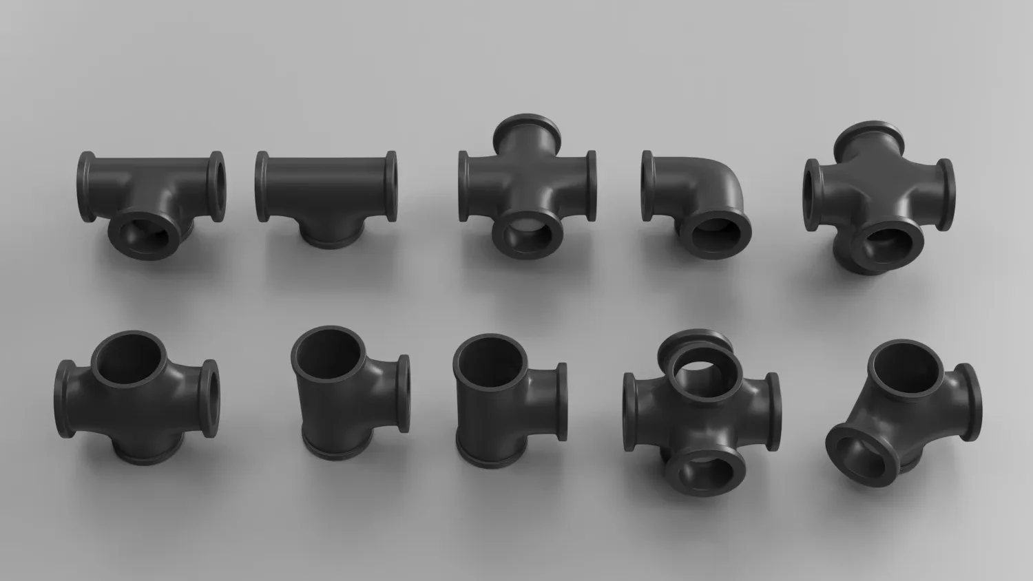 Hard Surface Kitbash - 110 Pieces