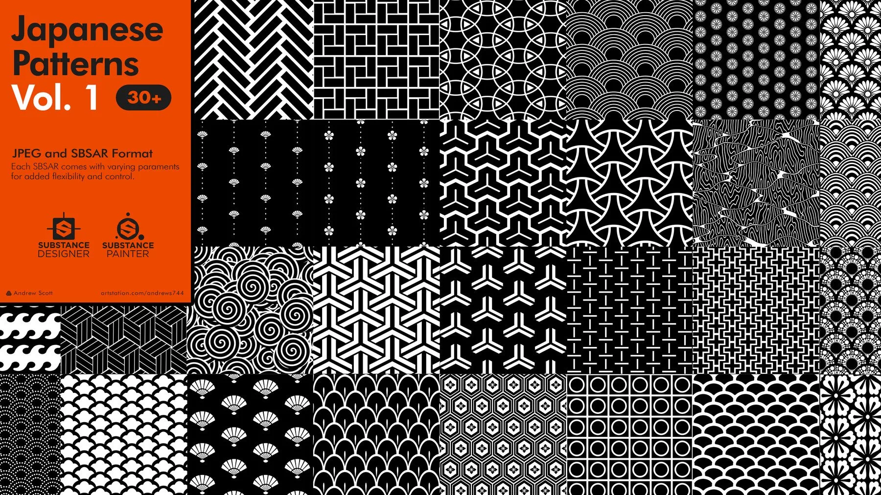 Japanese Patterns Vol. 1