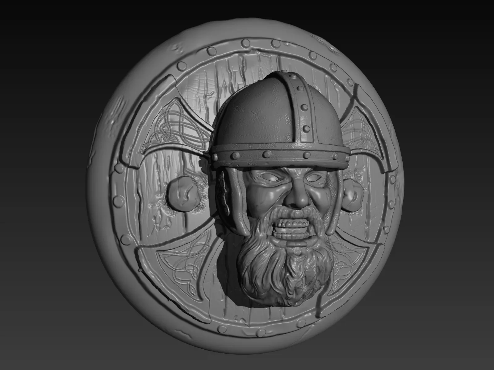 Viking Shield for Wall