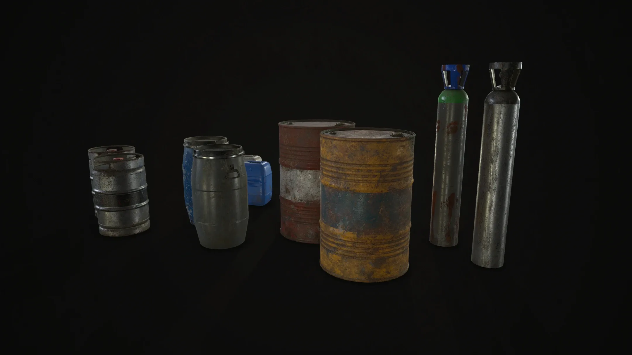 Barrels Drums & Containers Low FlippedNormals