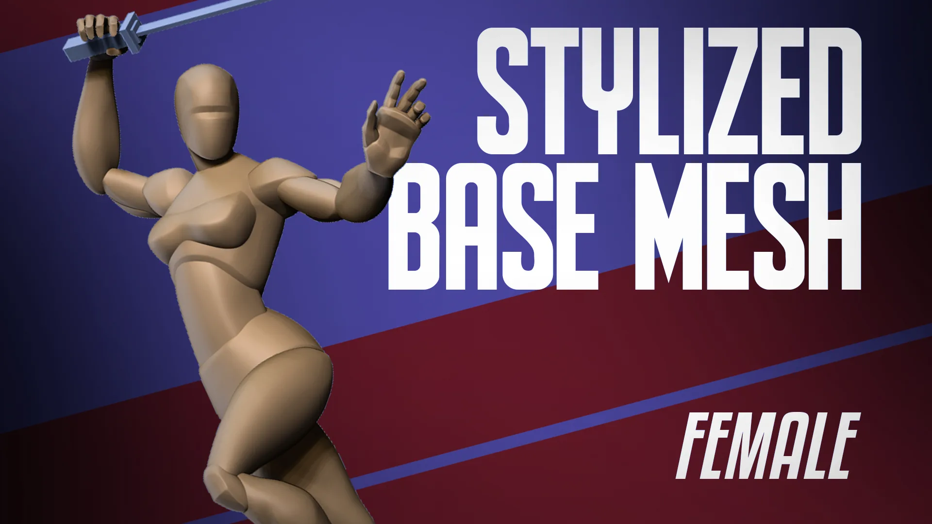 Stylized Basemesh Female