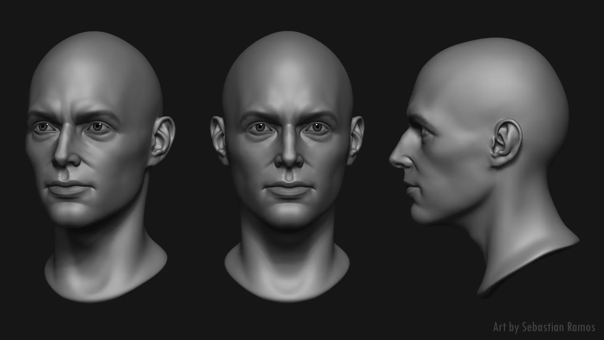 Head Basemesh Male