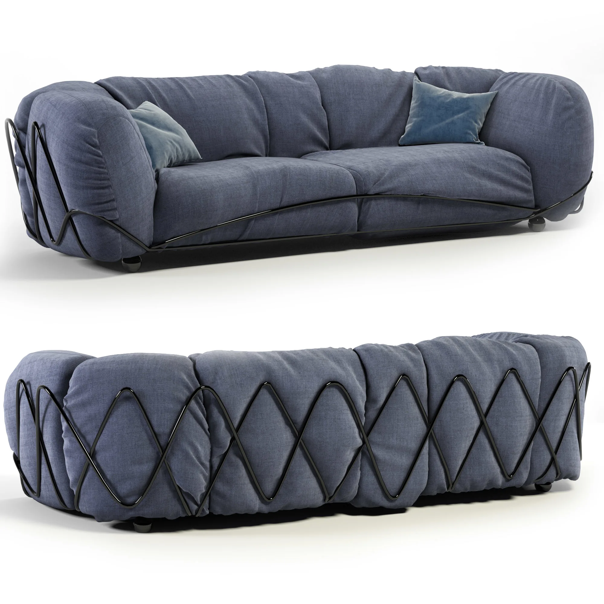 Francesco Binfare Corbeille Sofa Edra