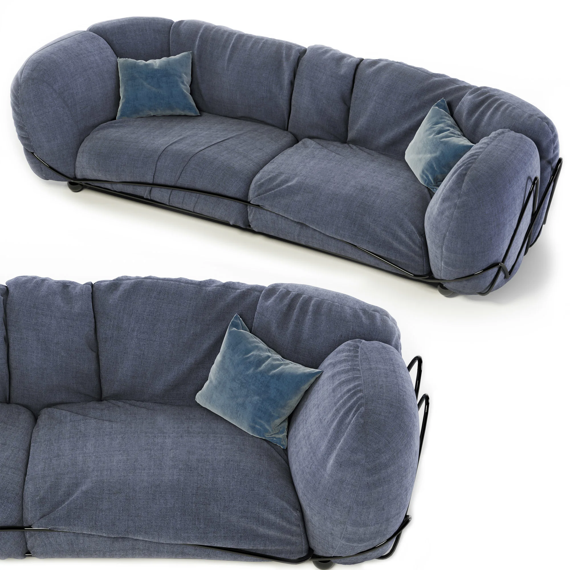 Francesco Binfare Corbeille Sofa Edra