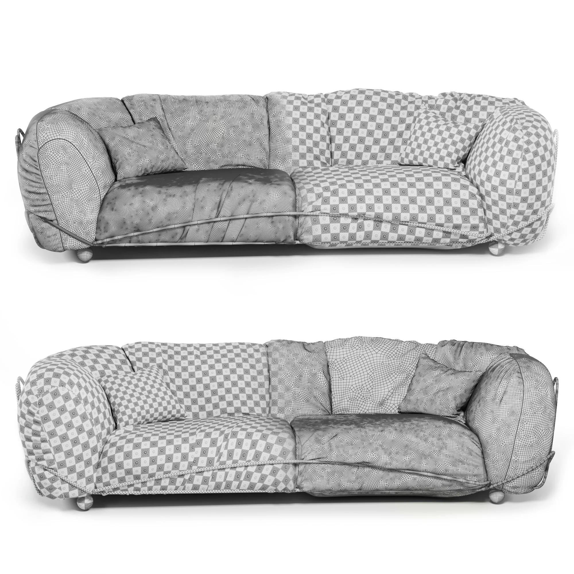 Francesco Binfare Corbeille Sofa Edra