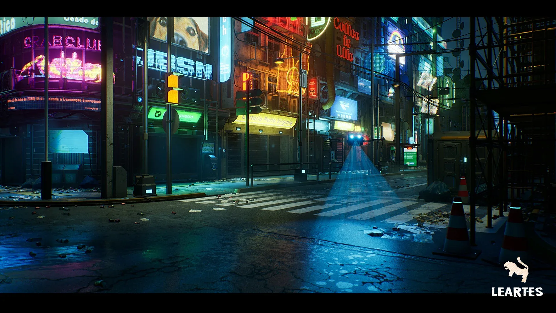 Cyberpunk City / Recife Environment