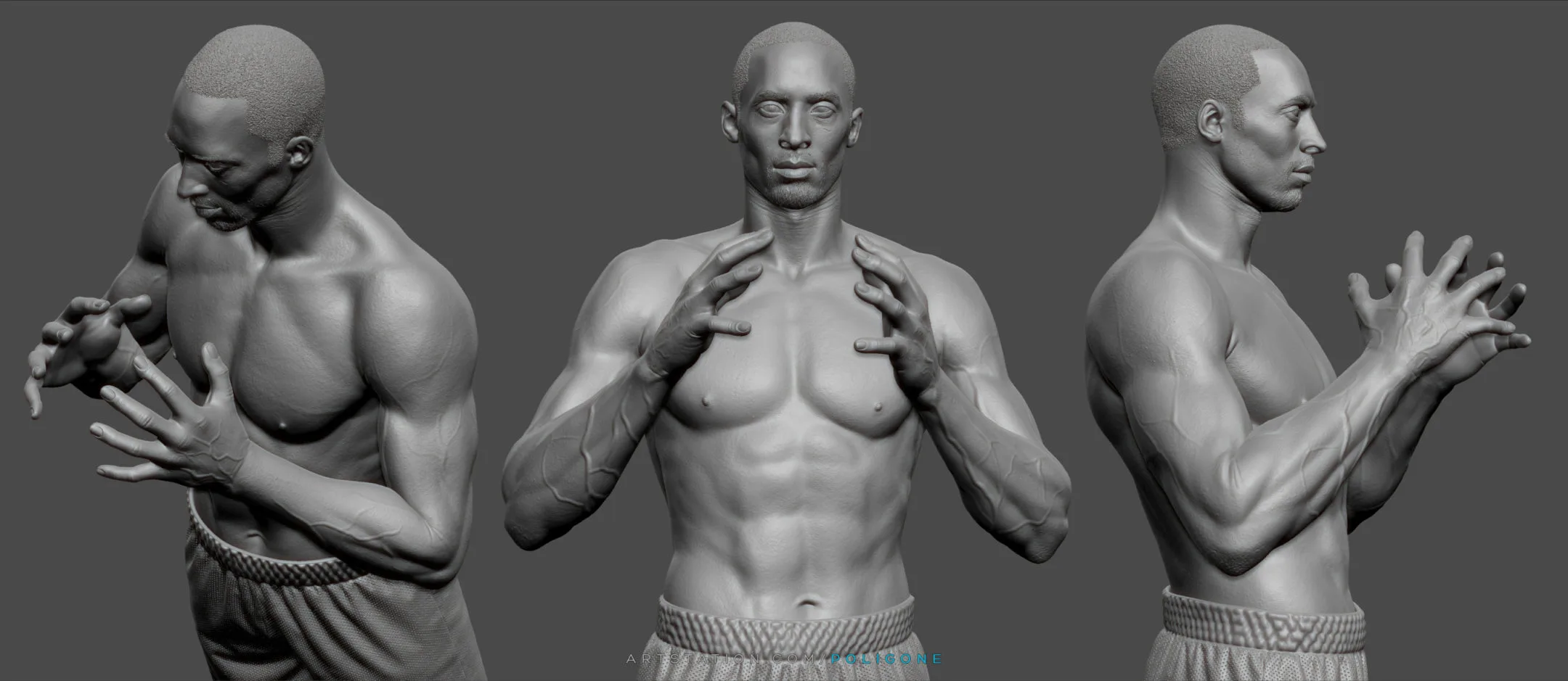 Kobe Bryant Statue - 3D Printable