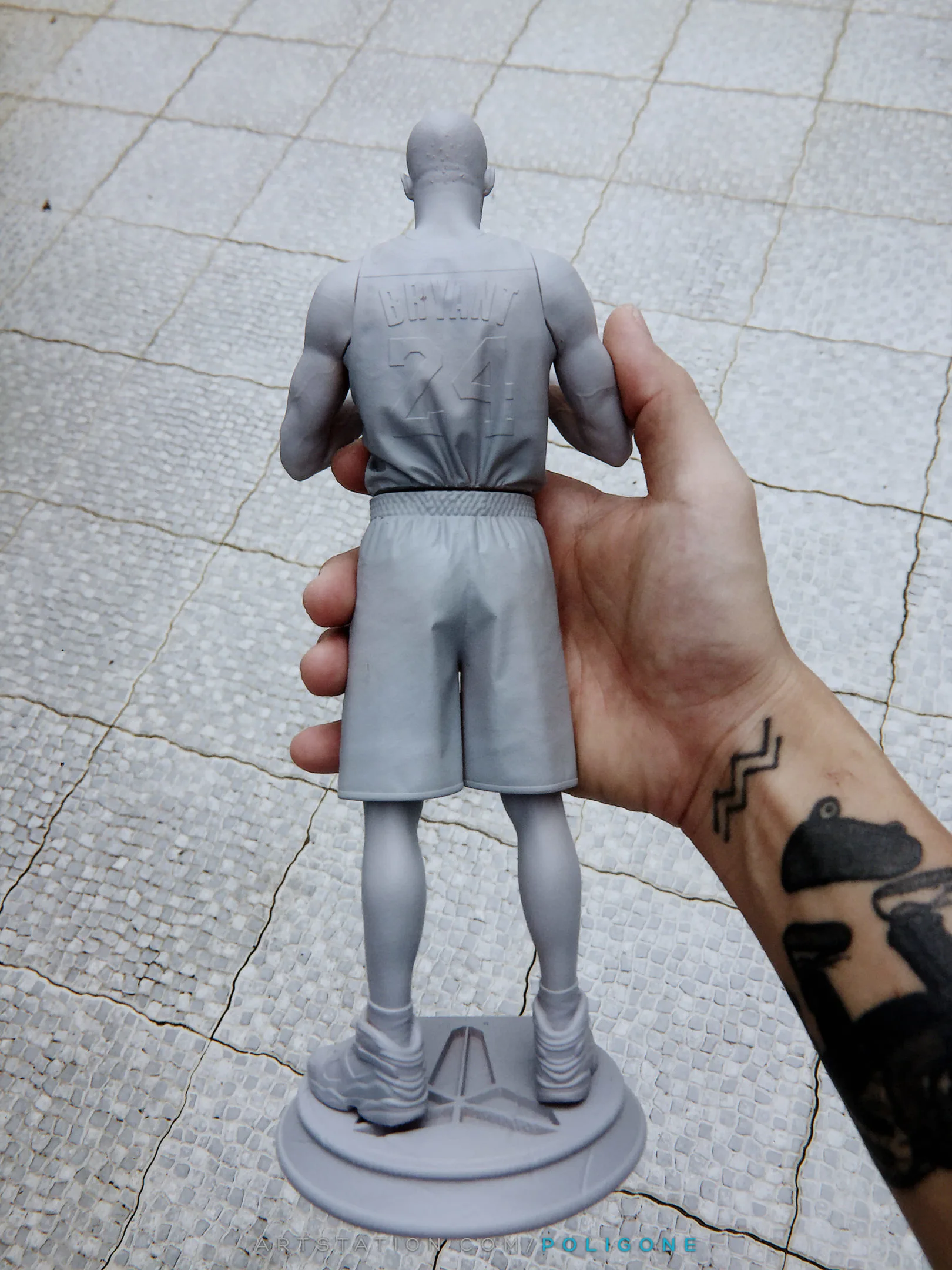 Kobe Bryant Statue - 3D Printable