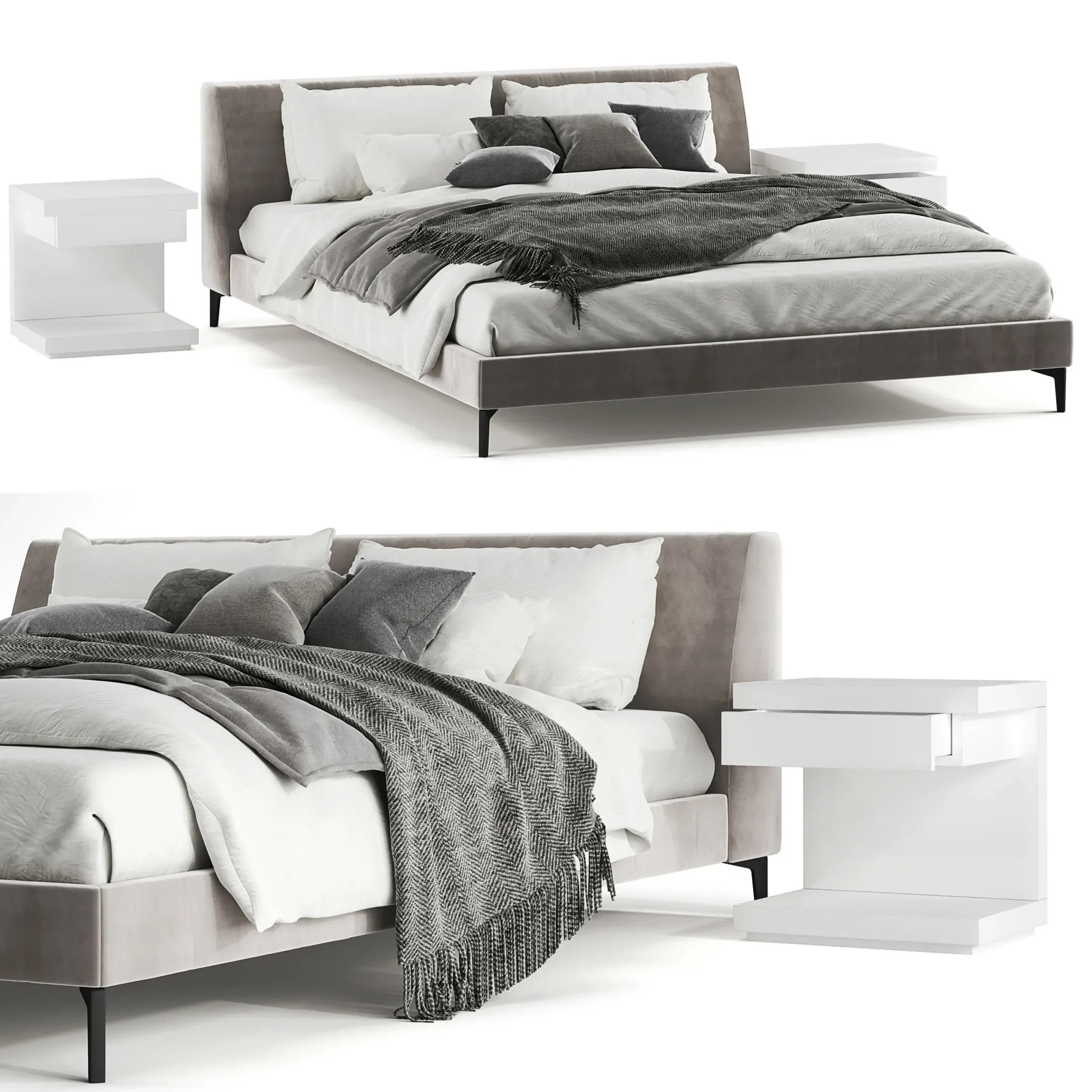 Meridiani Louis Up Bed