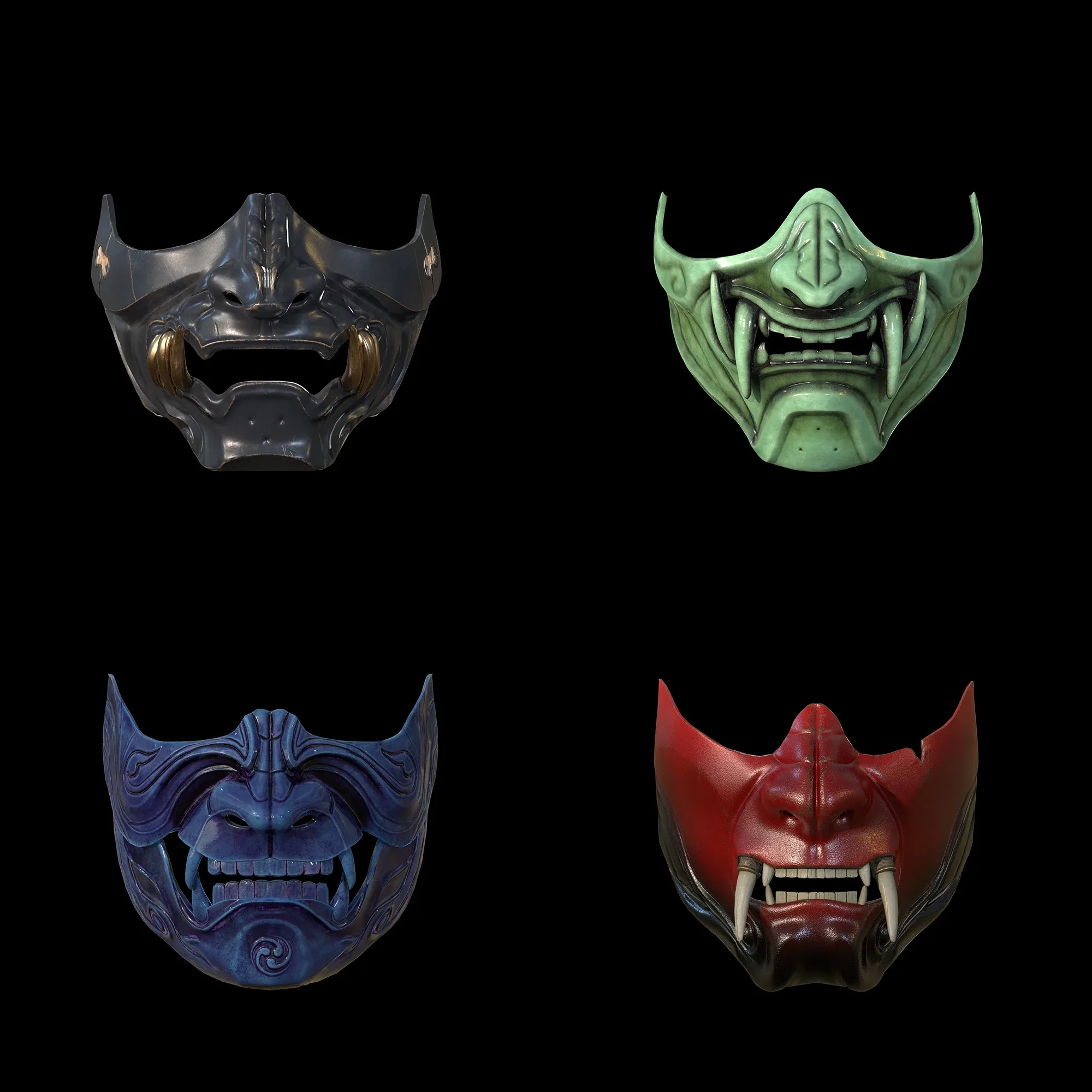 Samurai Masks Vol 1